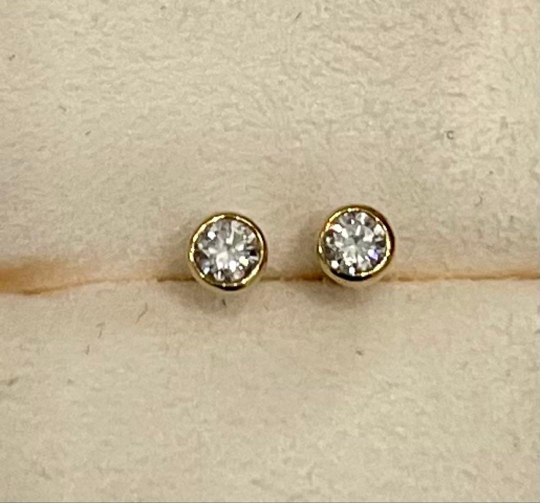 m*u様 K18 ダイヤモンドピアス