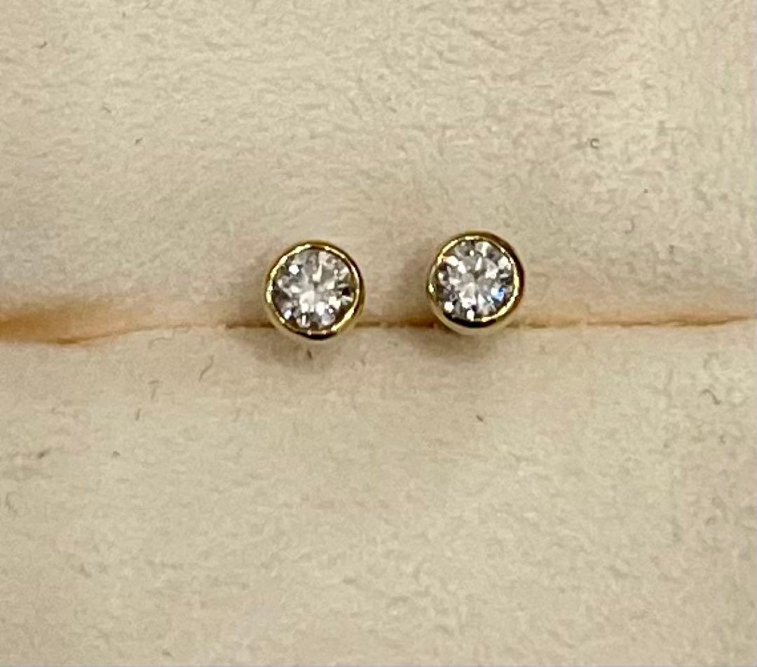 m*u様 K18 ダイヤモンドピアス