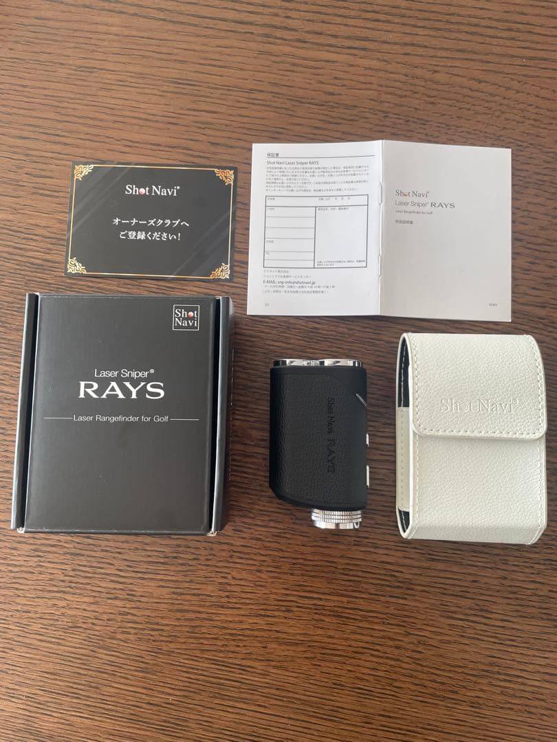【ゴルフ用レーザー距離計】Shot Navi Laser Shiper RAYS