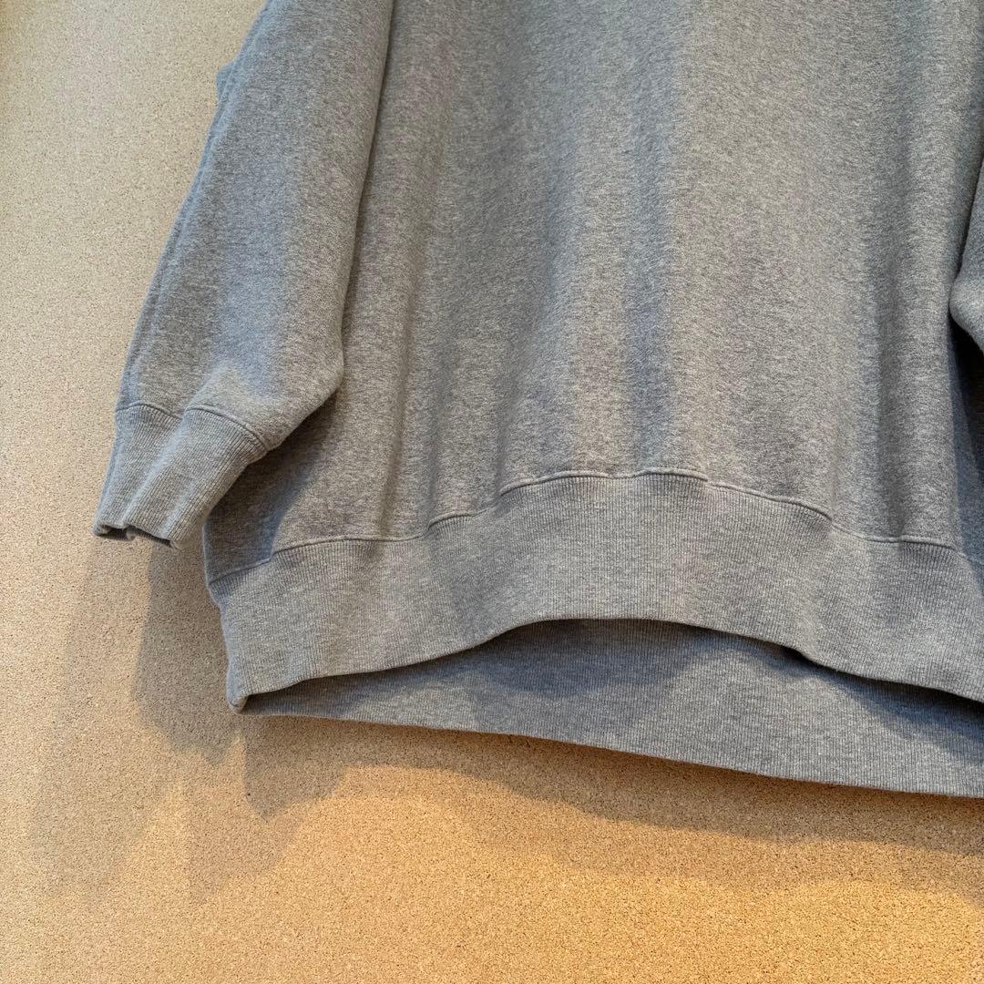 Plage 2025 コウデンシ BIGウラケプルオーバー スウェット