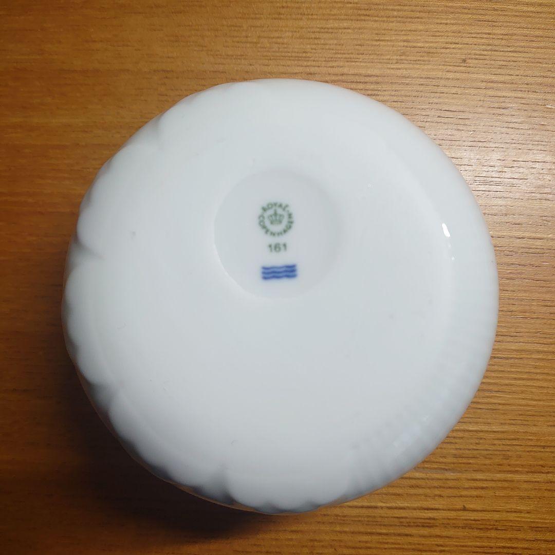 ロイヤルコペンハーゲン　ホワイトエレメンツ　ボウル(フタ付き)