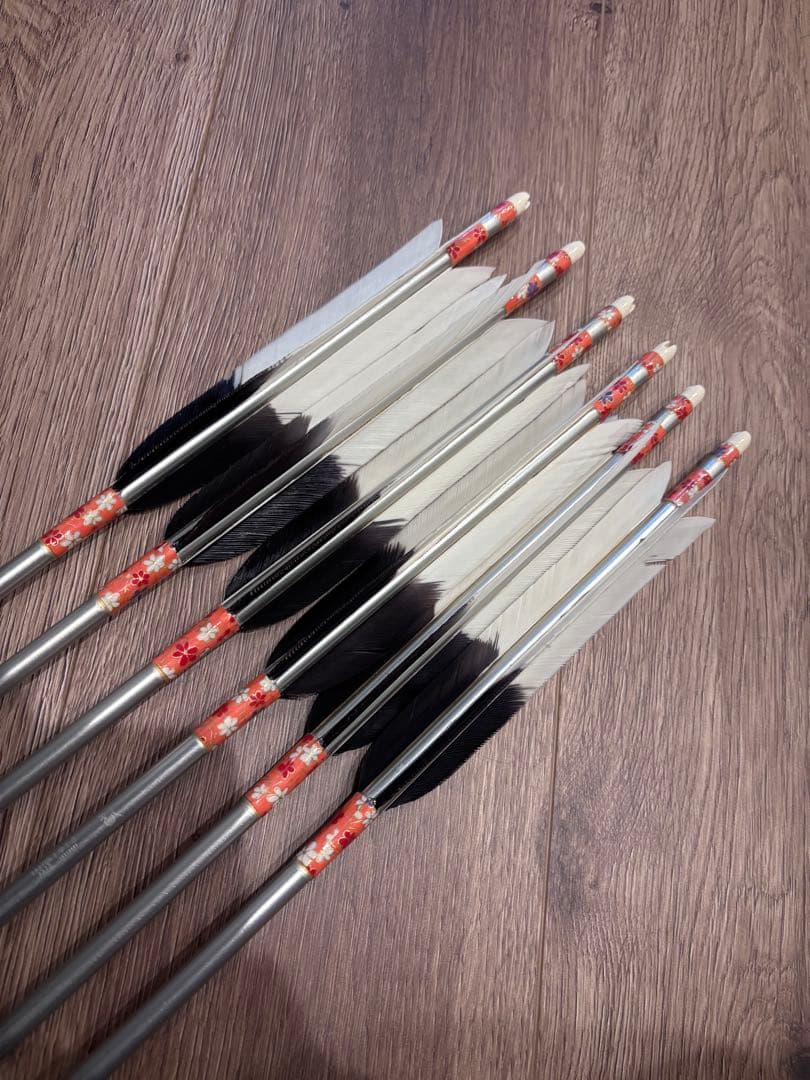 EASTON xx75 1913 95cm 弓道矢 6本矢筒セット