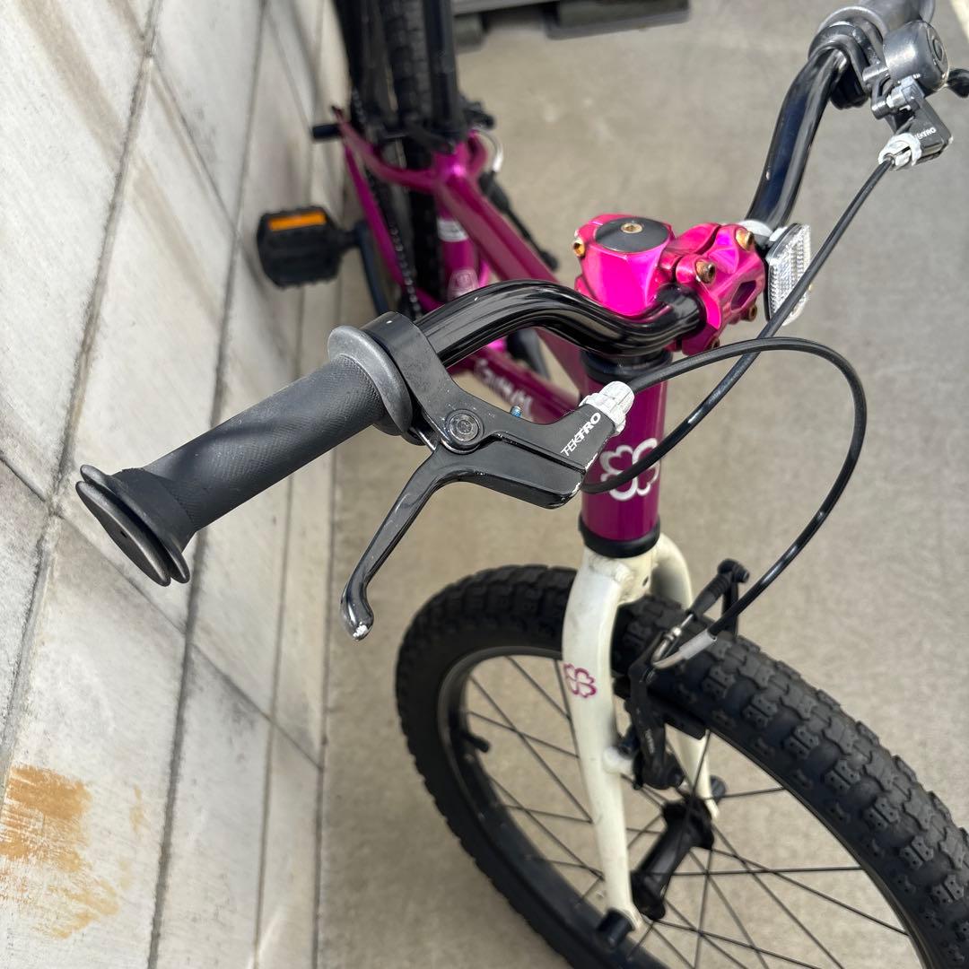 【さいたま市•引取限定】自転車 ヨツバサイクル 20サイズ　パープル（限定色）