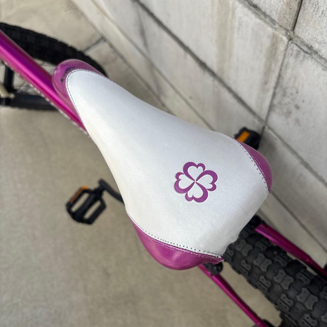 【さいたま市•引取限定】自転車 ヨツバサイクル 20サイズ　パープル（限定色）