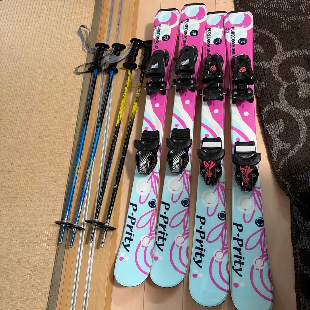 キッズスキーセット90 2セット