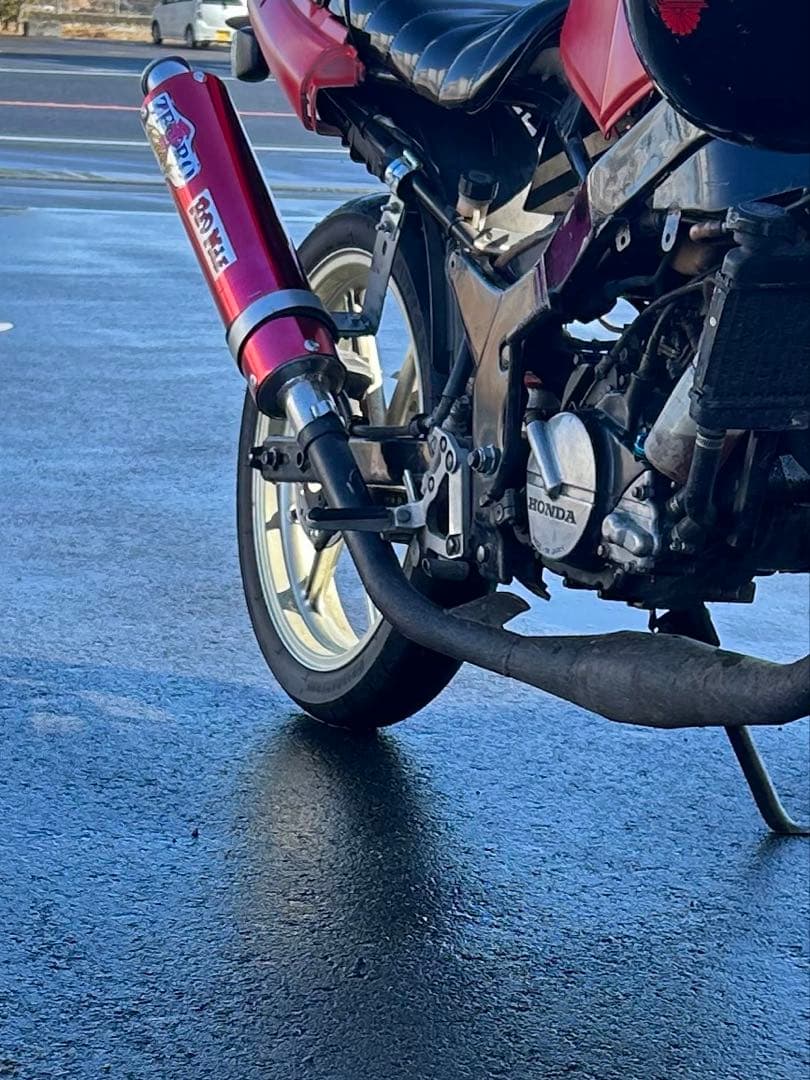 ns1 mbx マフラー ゼロチャンバー　当時物