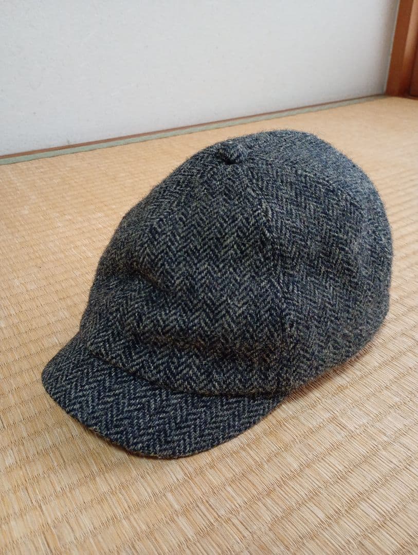 RRL キャスケット　ニュースボーイキャップ　ヘリンボーン　ツイード　ベッカム