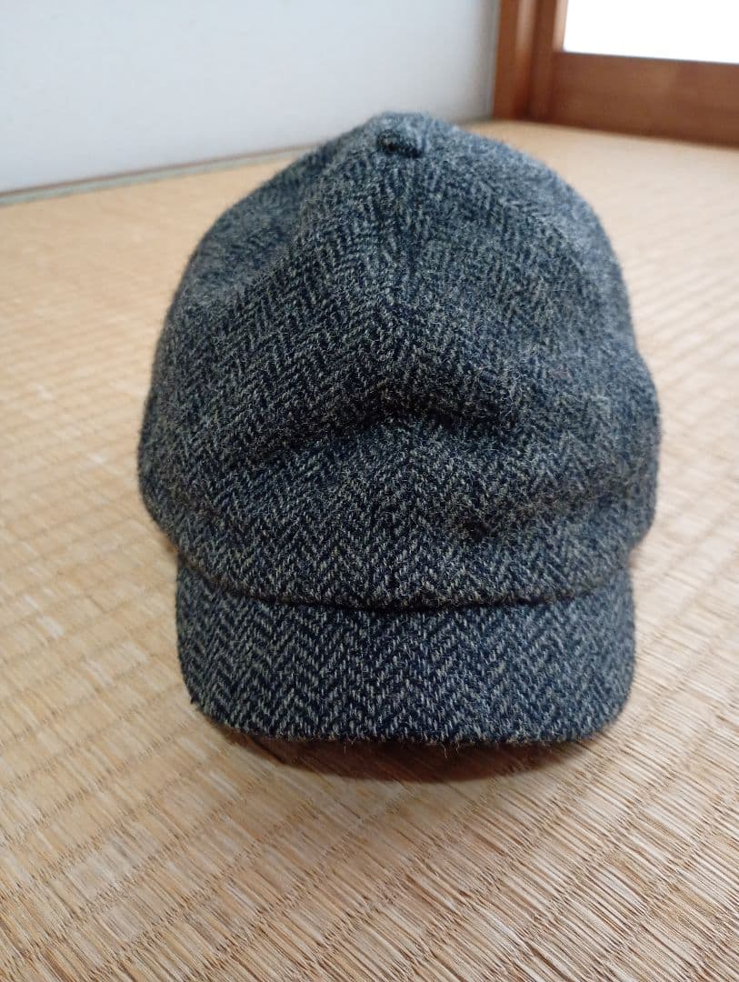 RRL キャスケット　ニュースボーイキャップ　ヘリンボーン　ツイード　ベッカム