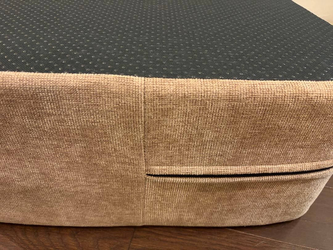 ジムテリア　シェイプキューブ　トランポリン　カカオブラウン