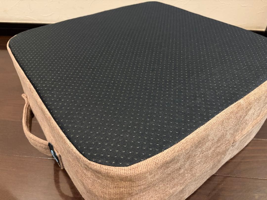 ジムテリア　シェイプキューブ　トランポリン　カカオブラウン