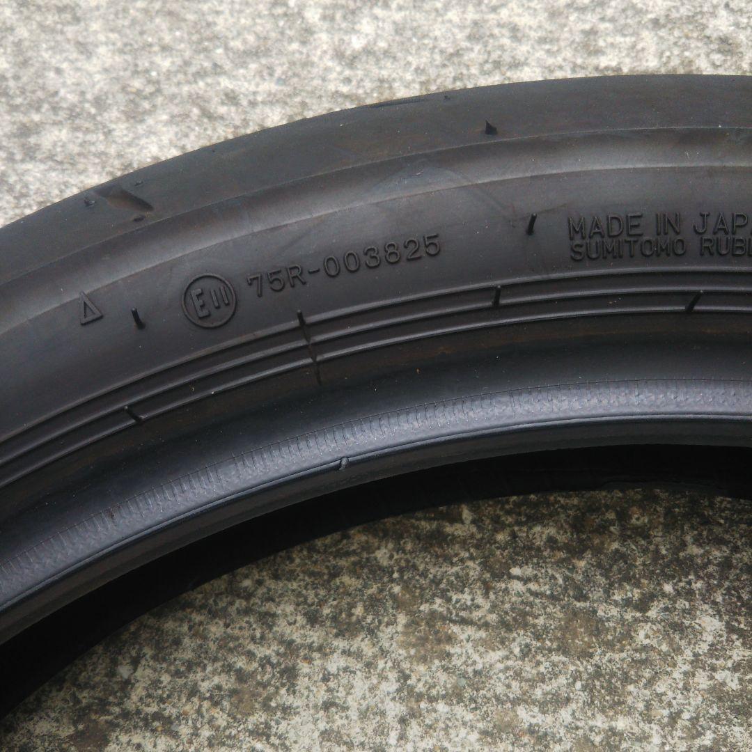 ダンロップ α14 110/80-18 走行少