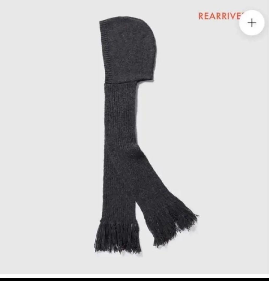 【美品】Sea Room lynn Fringeフーディーマフラー