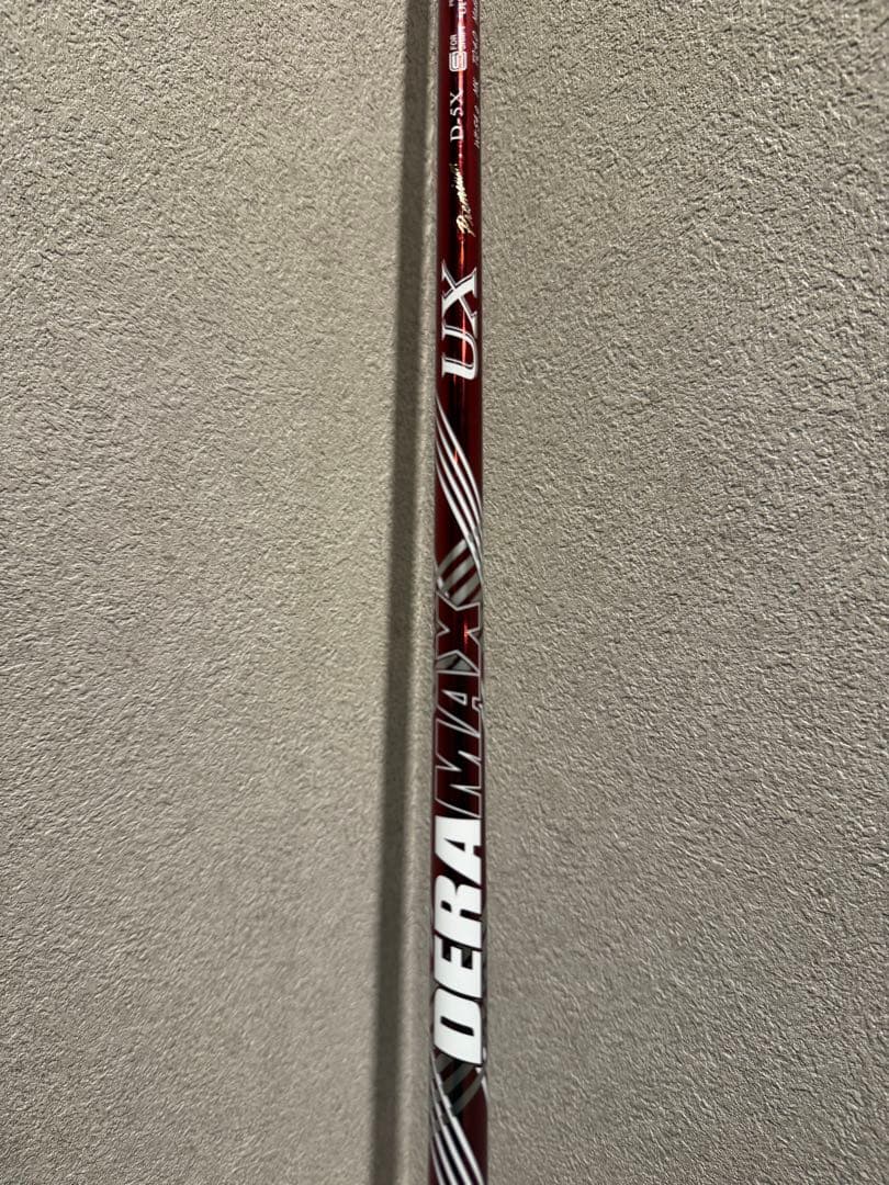 赤デラ　DERAMAX UXプレミアム UXD 5X テーラーメイドスリーブ