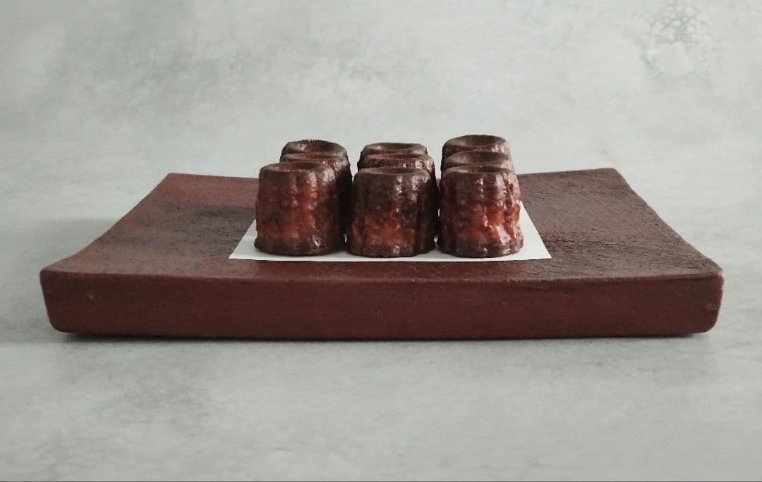 西川聡 「赤い器」角皿 /赤木明登·内田鋼一·辻和美·小野哲平