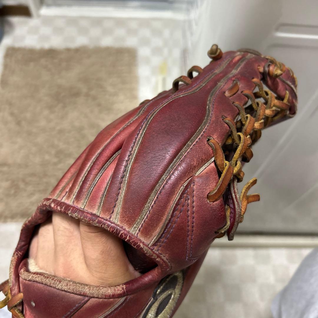 即戦力　asics 外野手用　硬式グローブ