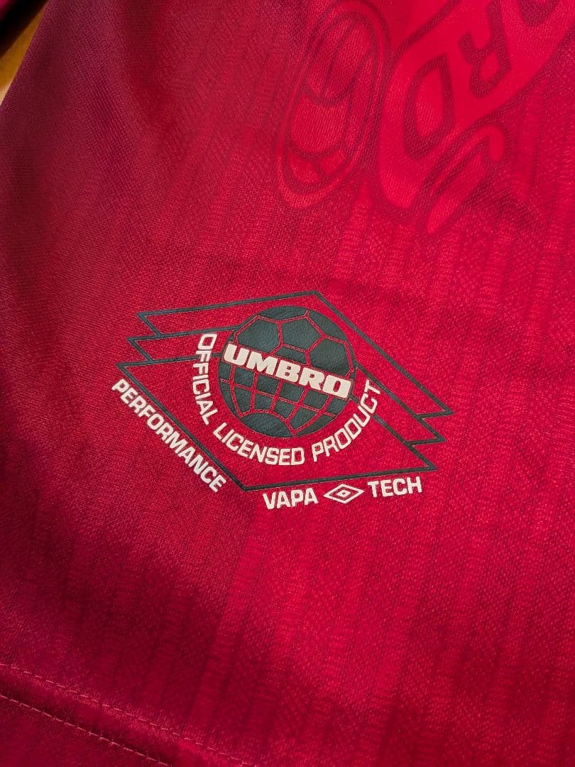 ヴィンテージユニフォームマンチェスターユナイテッドNo.10ベッカム長袖