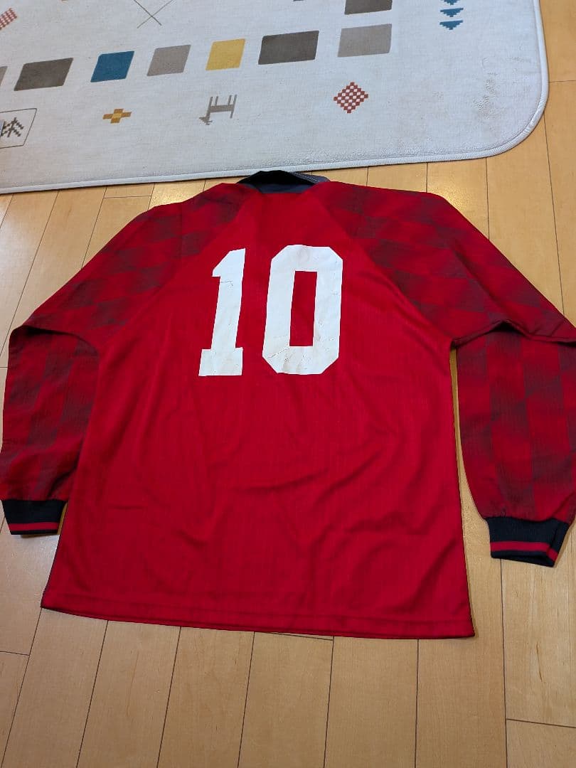 ヴィンテージユニフォームマンチェスターユナイテッドNo.10ベッカム長袖