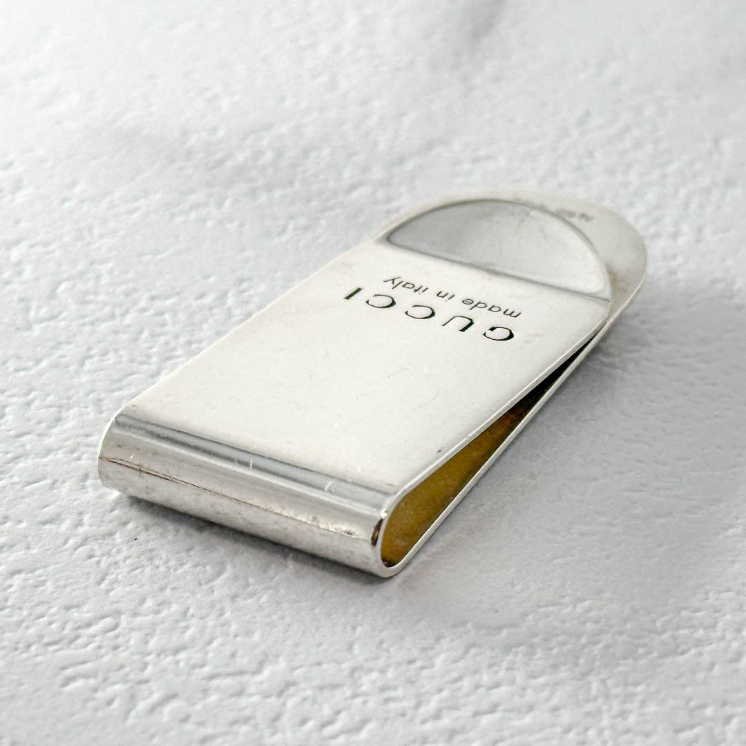 GUCCI　ビー　bee 蜂　モチーフ付　シルバー　マネークリップ　925