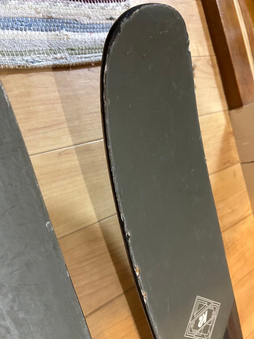 K2 スキー板 傷あり　セミファット