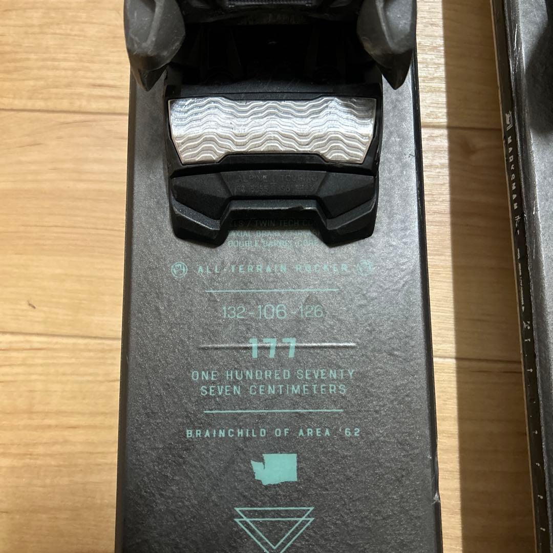 K2 スキー板 傷あり　セミファット