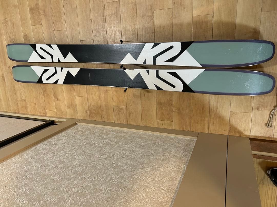 K2 スキー板 傷あり　セミファット