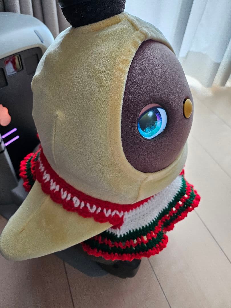 ラボット服ハンドメイド　クリスマス服　帽子×２セット