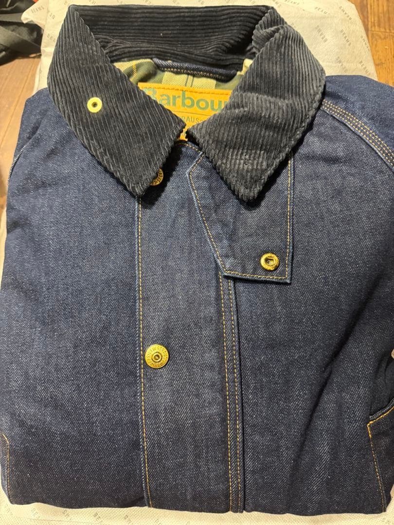 ジャケット・アウター M LEVI'S Barbour Bedale Denim Jacket
