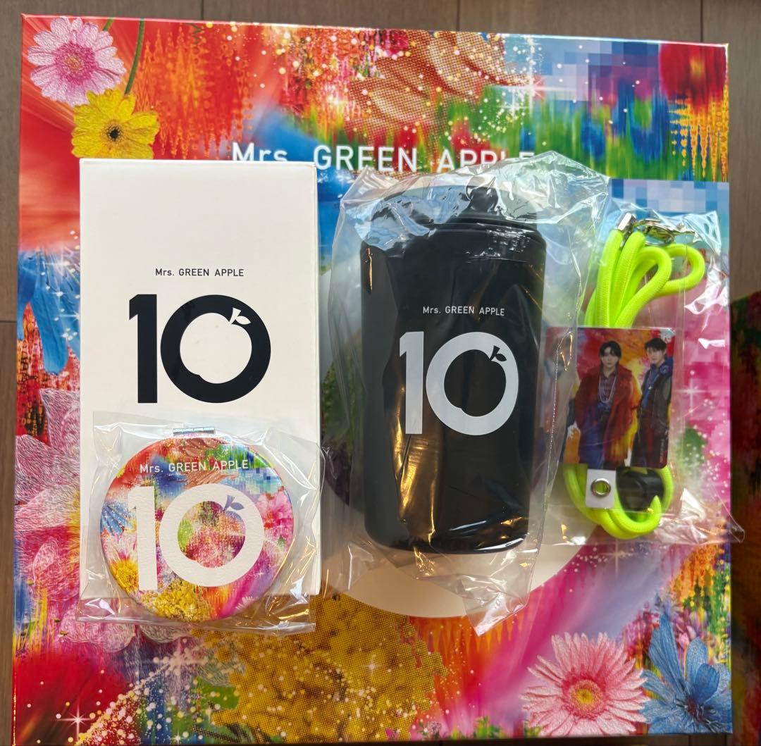 Mrs. GREEN APPLE 10周年記念商品コンプリートボックス+特典追加