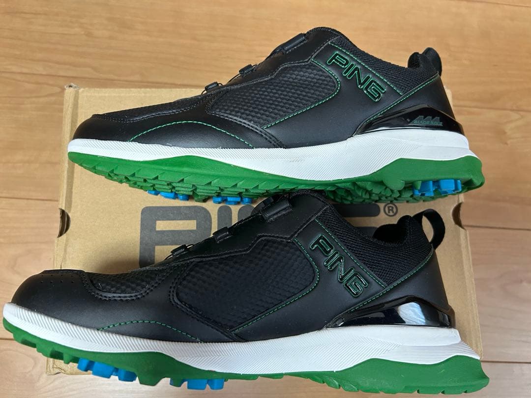 のり新品　PINGゴルフシューズ (スパイクレス・ダイヤル) サイズ27C