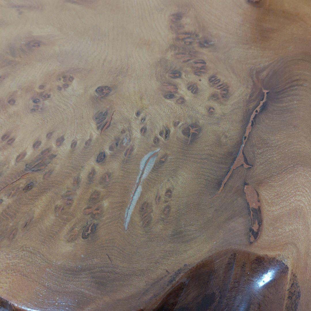 花台　華台　天然木　敷板　香炉台　盆栽台　飾台　一枚板　木製　ローテーブル