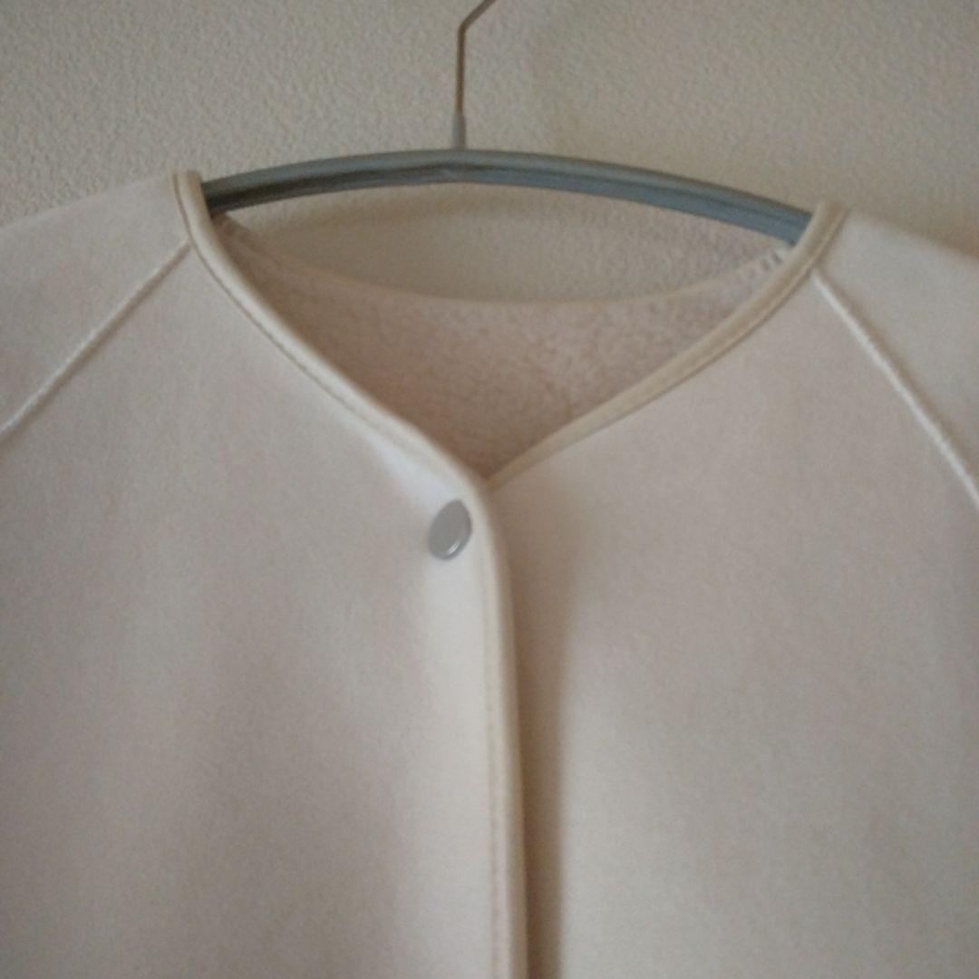 一度着用BEAUTY＆YOUTHボア✕フェイクムートンリバーシブルジャケット