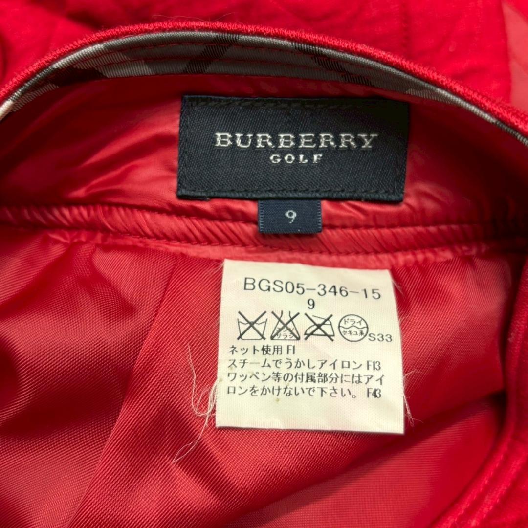 Burberry GOLF センタープリーツ　キルティングスカート N2553