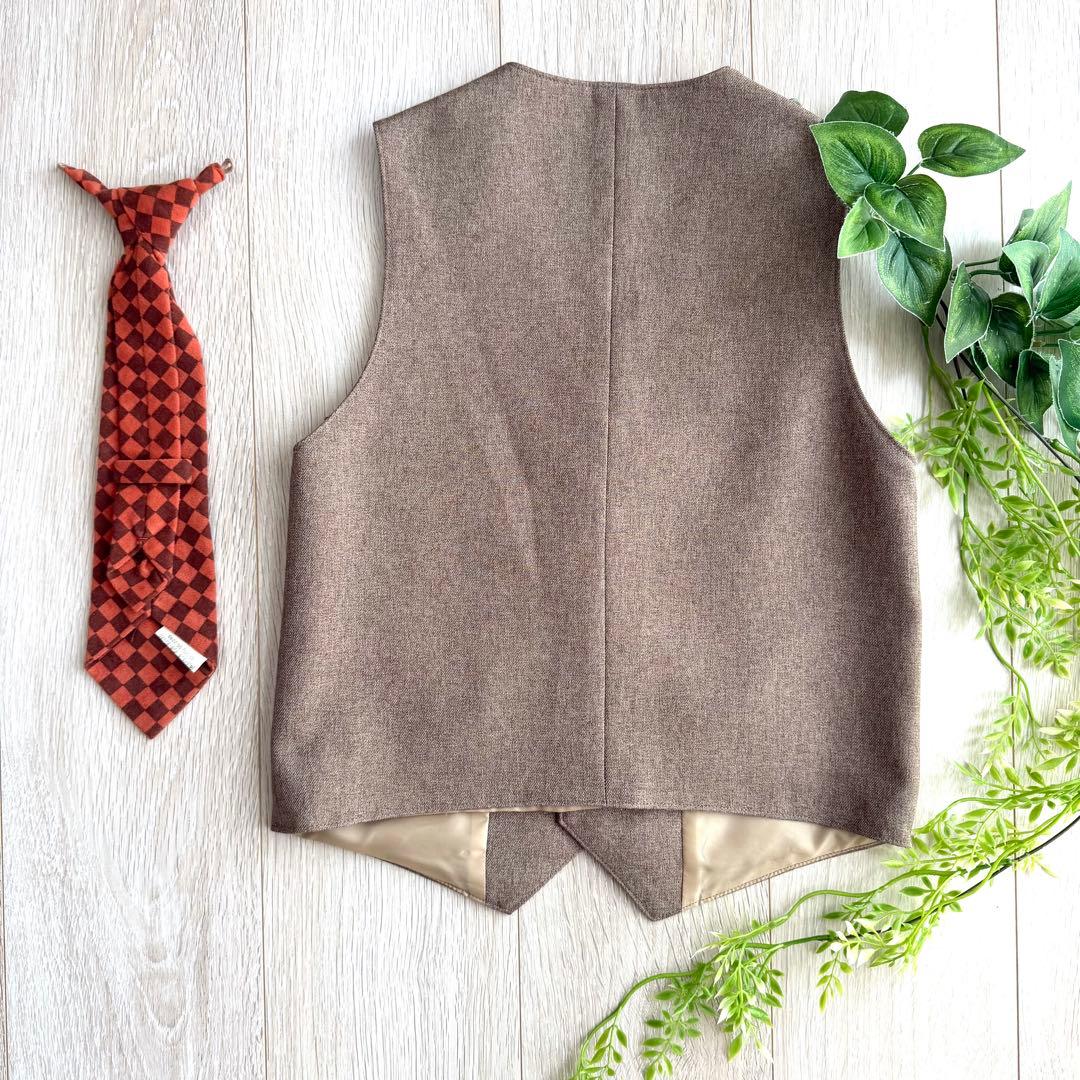 キッズ フォーマル スーツ 3ピース 130 男の子 入学式 卒園式 七五三