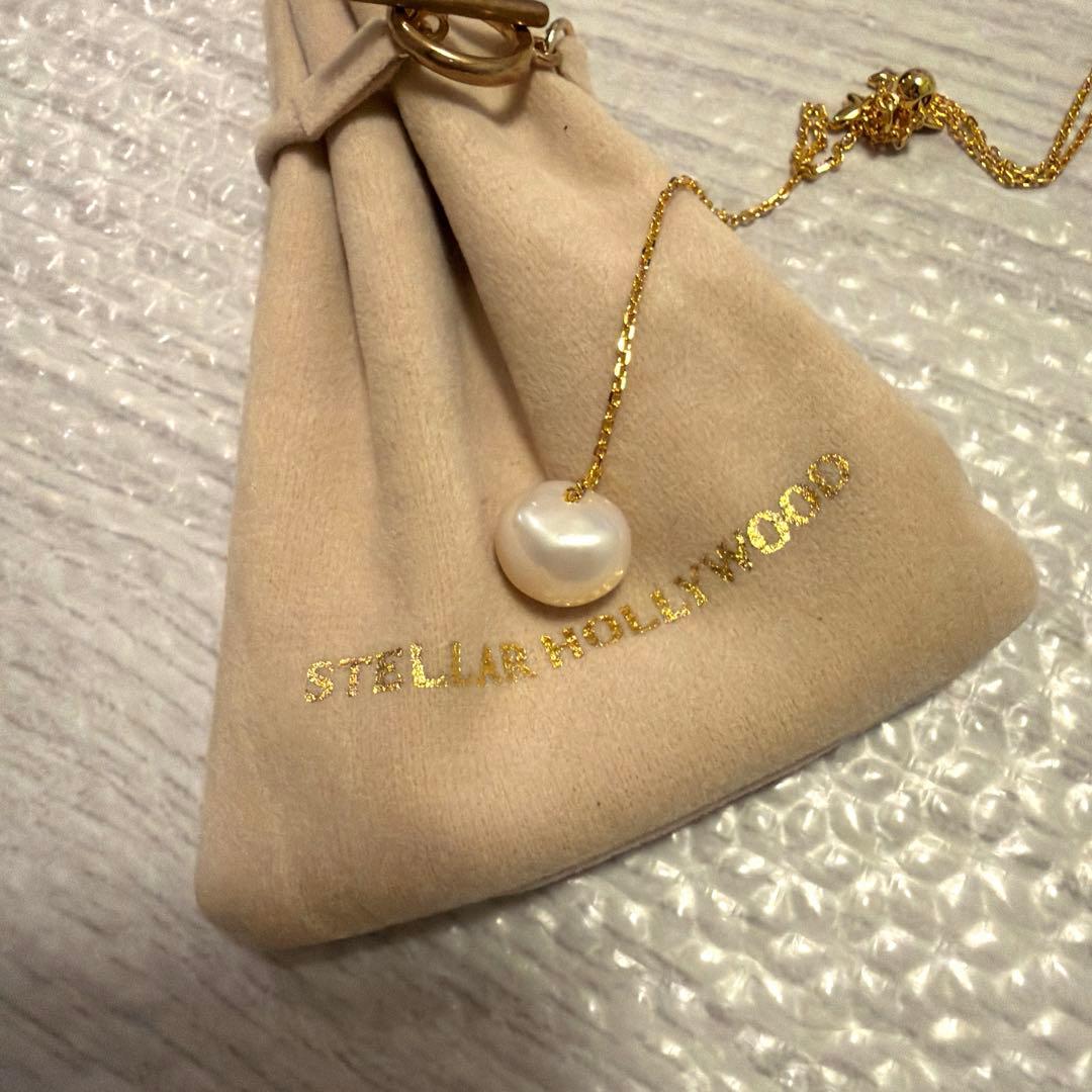 【STELLAR HOLLYWOOD】バタフライパールネックレス