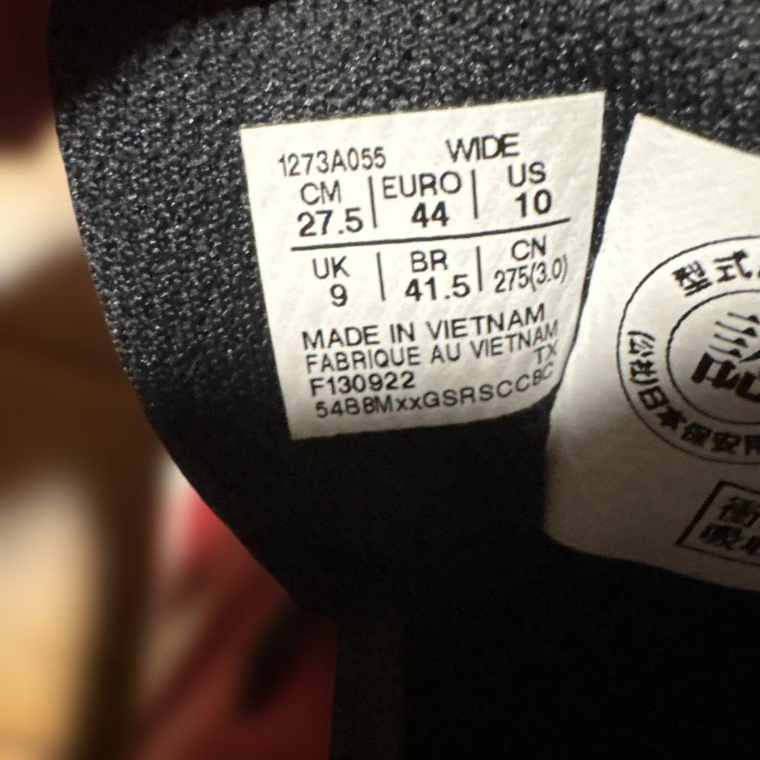 asics 安全靴　27.5cm 美品