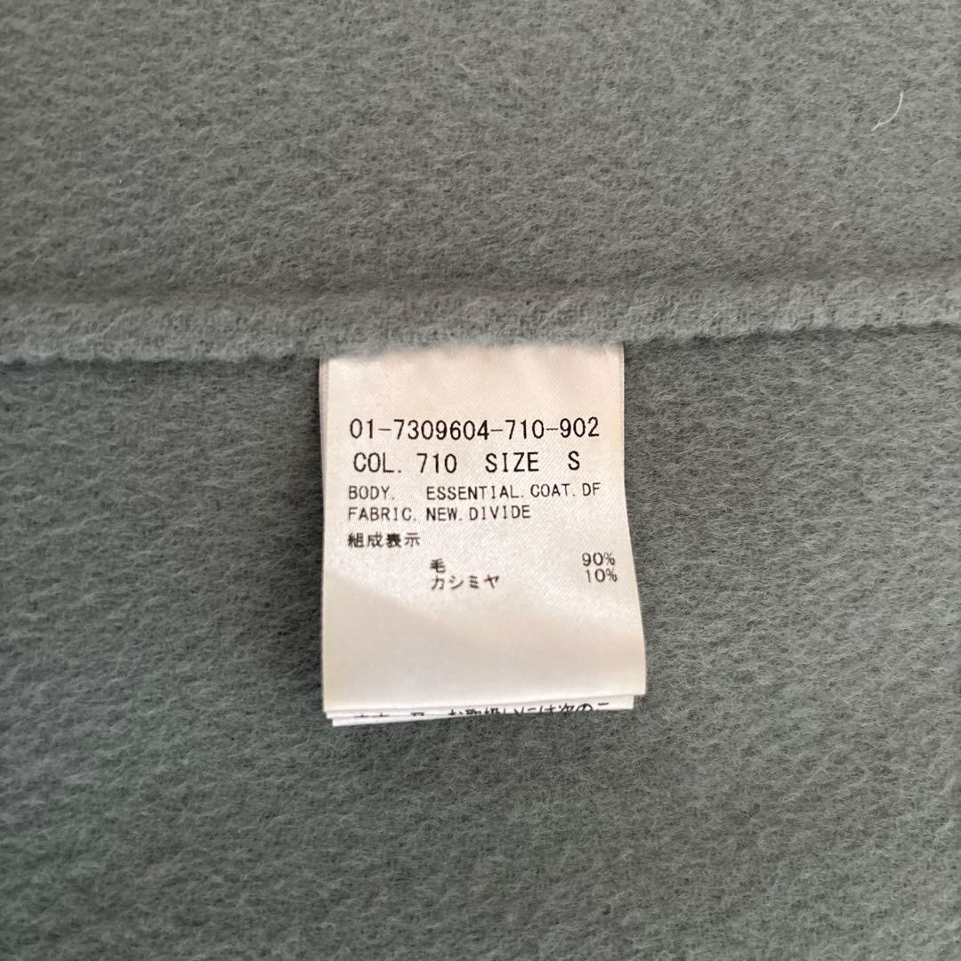 セオリー　カシミヤ　ブルーグレーコートS