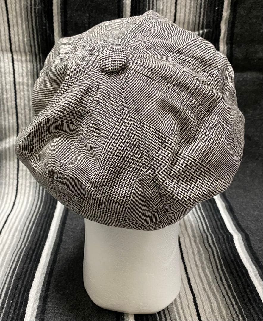NEW YORK HAT LINEN NEWSBOY CAP USA製 XL