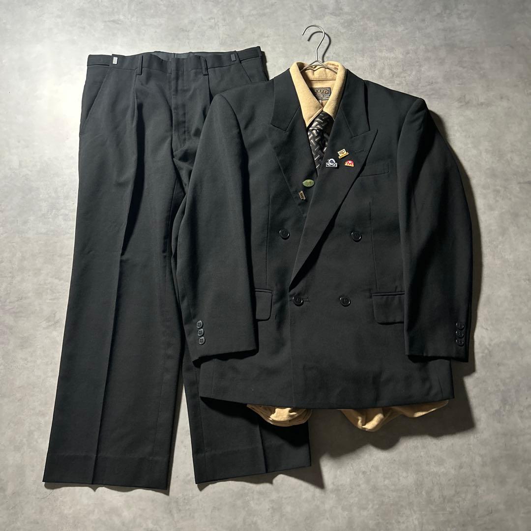 （NA）ヴィンテージ ダブル セットアップ ピンバッジ パレード 入学式 卒業式