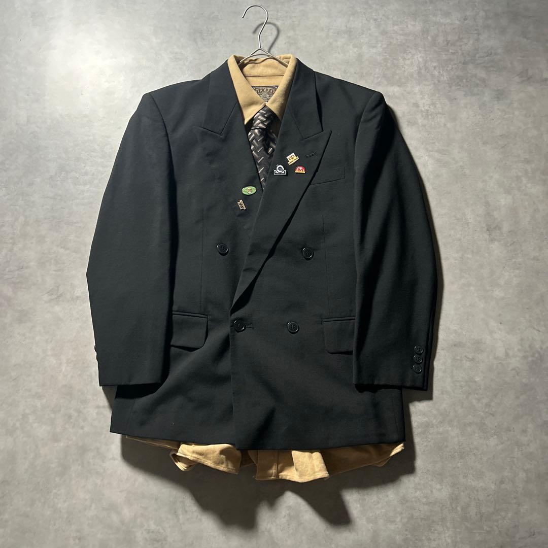 （NA）ヴィンテージ ダブル セットアップ ピンバッジ パレード 入学式 卒業式