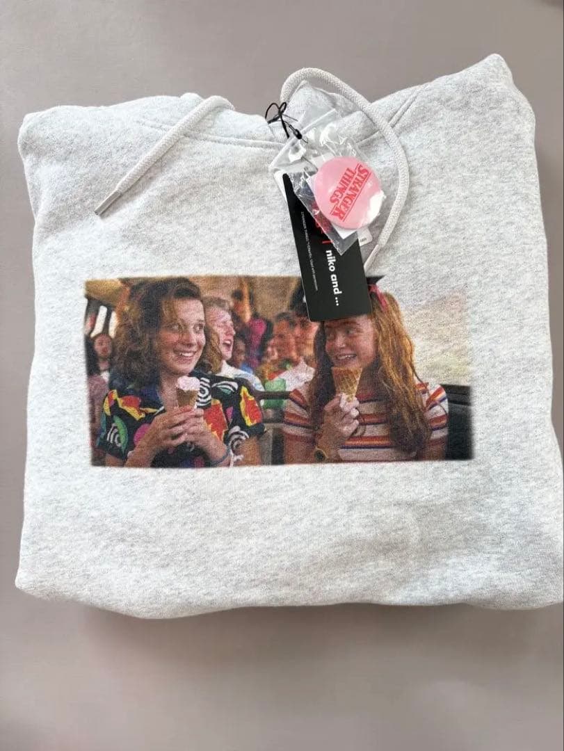 ウンモさま専用　Stranger Things x ニコアンド パーカー