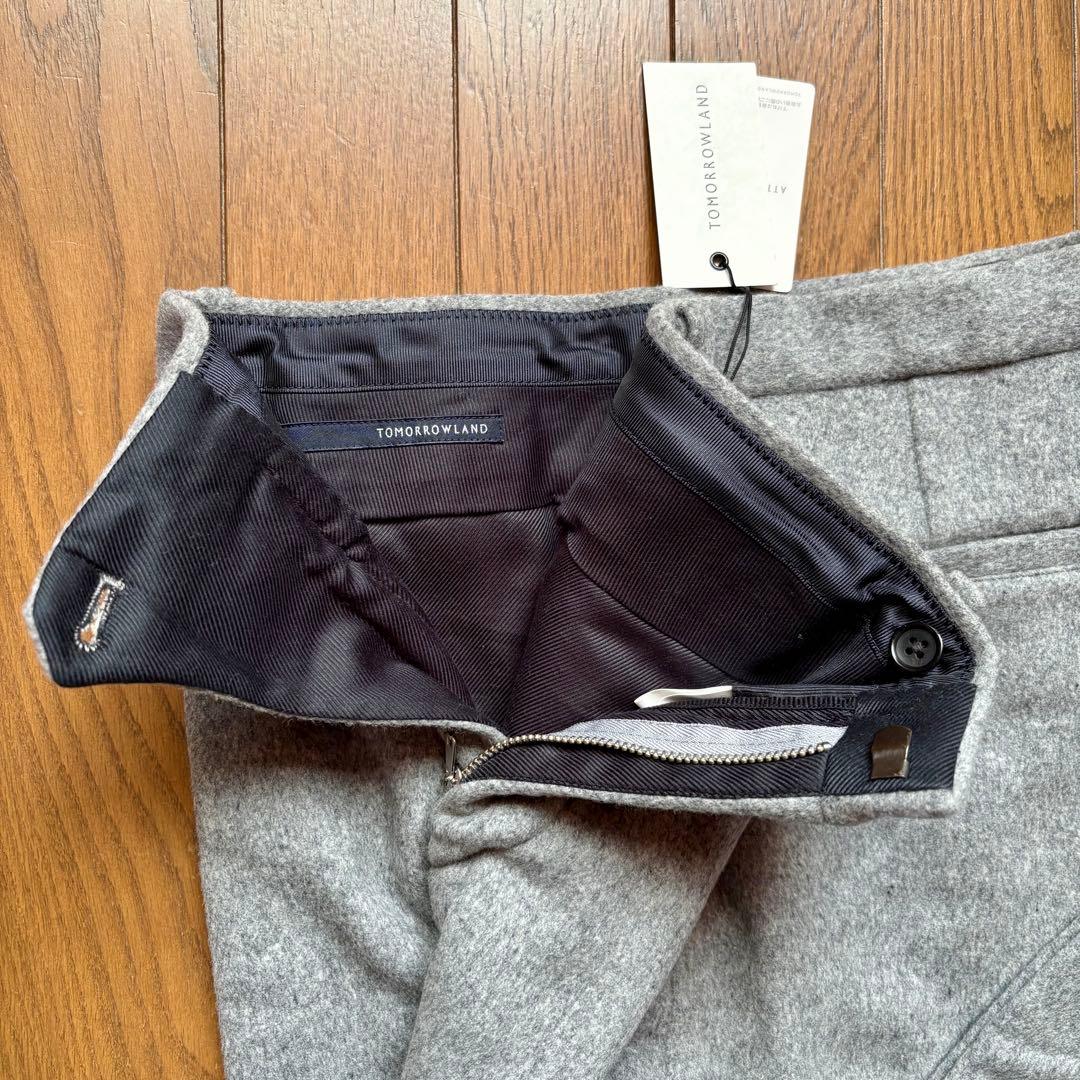 【新品未使用】TOMORROWLAND メンズウールパンツ 48