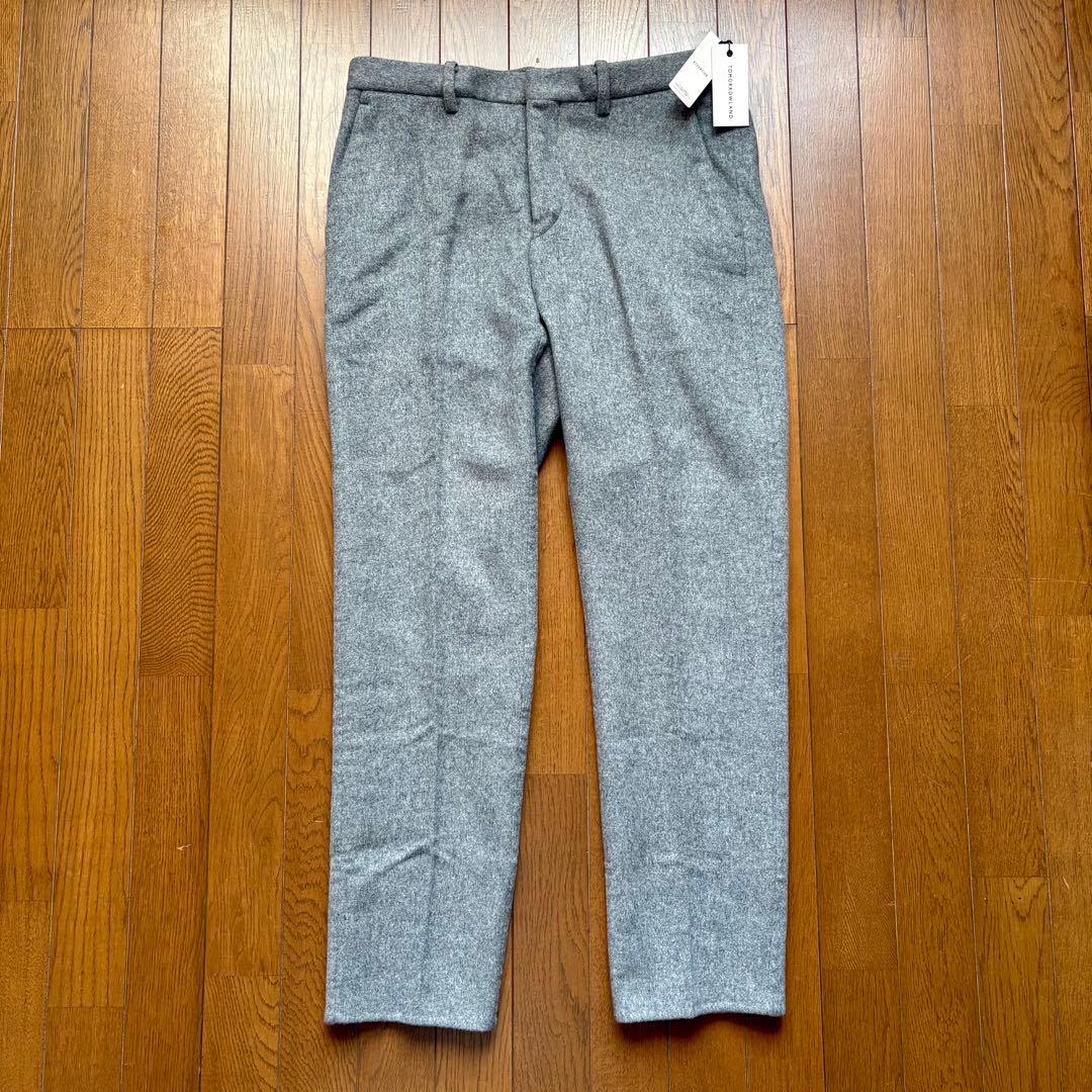 【新品未使用】TOMORROWLAND メンズウールパンツ 48
