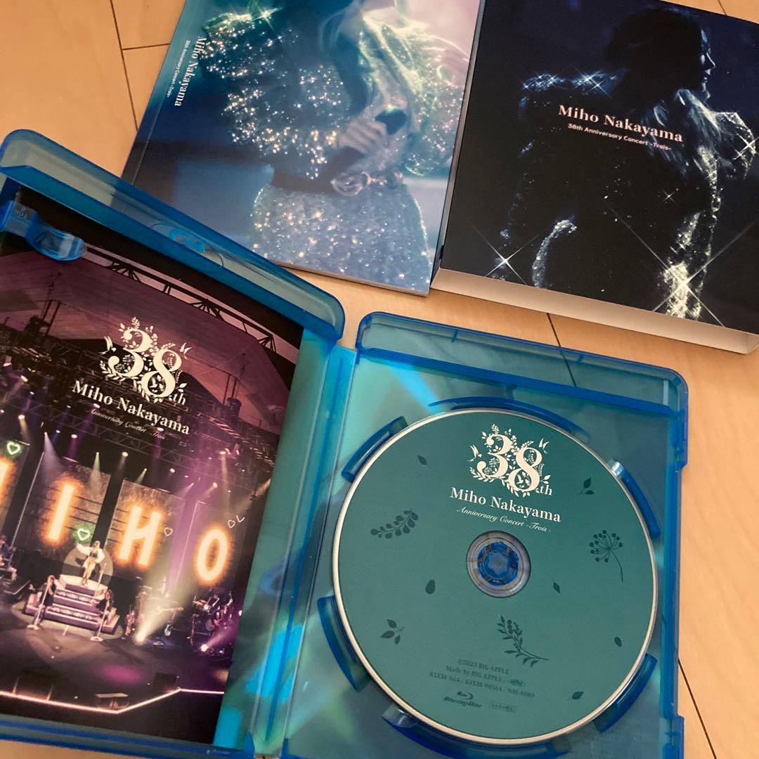 【即購入ok!!】中山美穂 38周年コンサート Blu-ray 数量限定生産盤