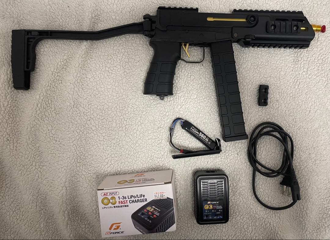 東京マルイ　スコーピオンmod 電動ガン LiPoバッテリー付き