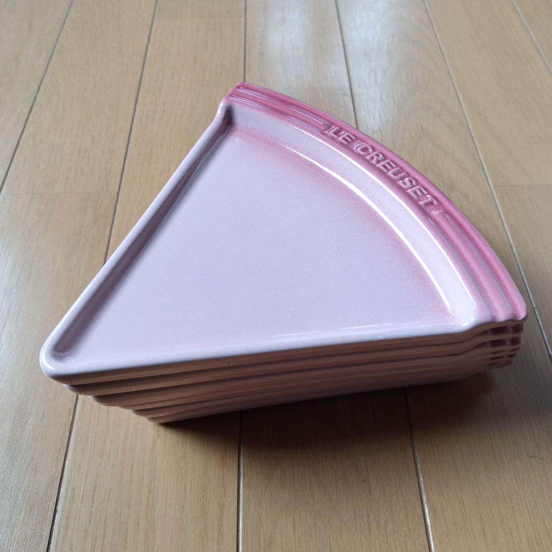 LE CREUSET　ピザ型プレート　6枚セット
