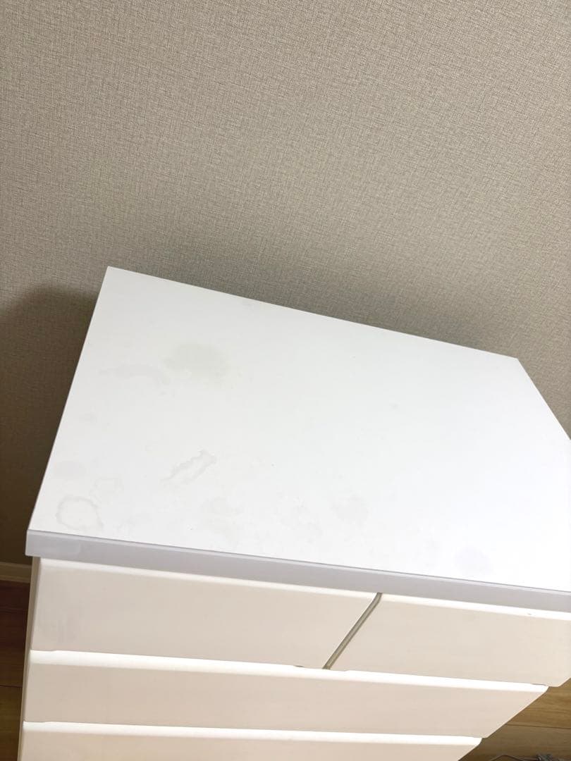 【早い者勝ち】☆完成品☆ ホワイト 4段チェスト