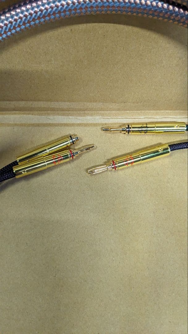 オーディオケーブル ペア 2.5m 40 Accuphase