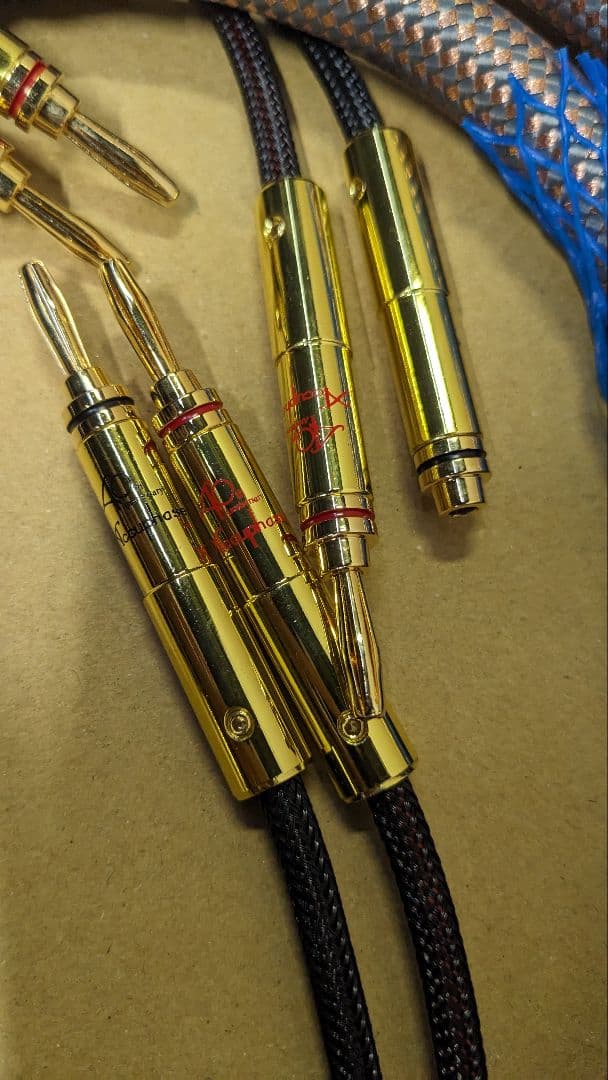 オーディオケーブル ペア 2.5m 40 Accuphase