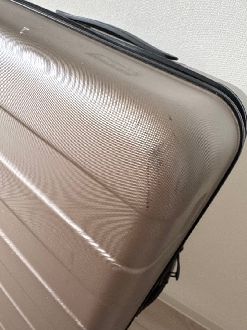 無印キャリーケース(旧型60Lサイズ ゴールド)