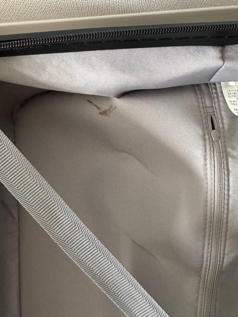 無印キャリーケース(旧型60Lサイズ ゴールド)